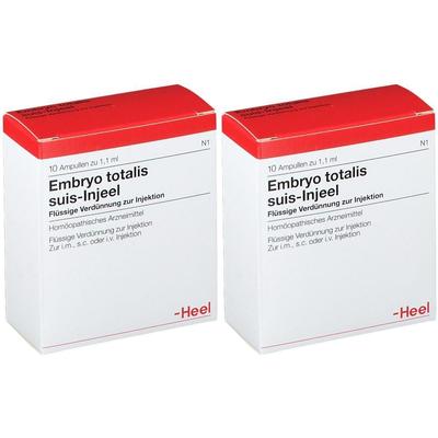 Embryo totalis suis Injeel Ampullen 2x 2x10 St
