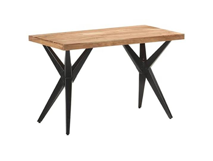 vidaXL Esstisch 120x60x76 cm Massivholz Akazie