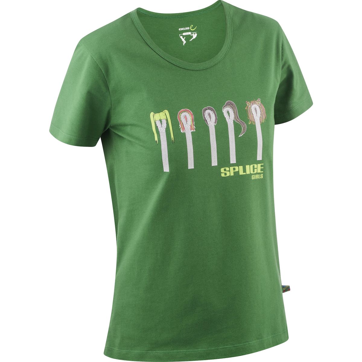 Edelrid Wo Splice Girls T forest green (239) S 493352390360