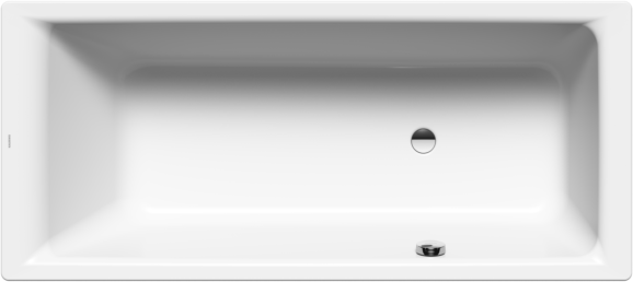 Kaldewei PURO 656 Badewanne 256600011001 170x75cm, Überlauf seitlich, Invisible Grip, glänzend, alpinweiß