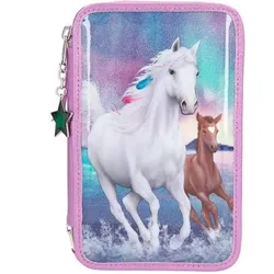 Depesche Miss Melody 3-Fach Federtasche Northern Ligths