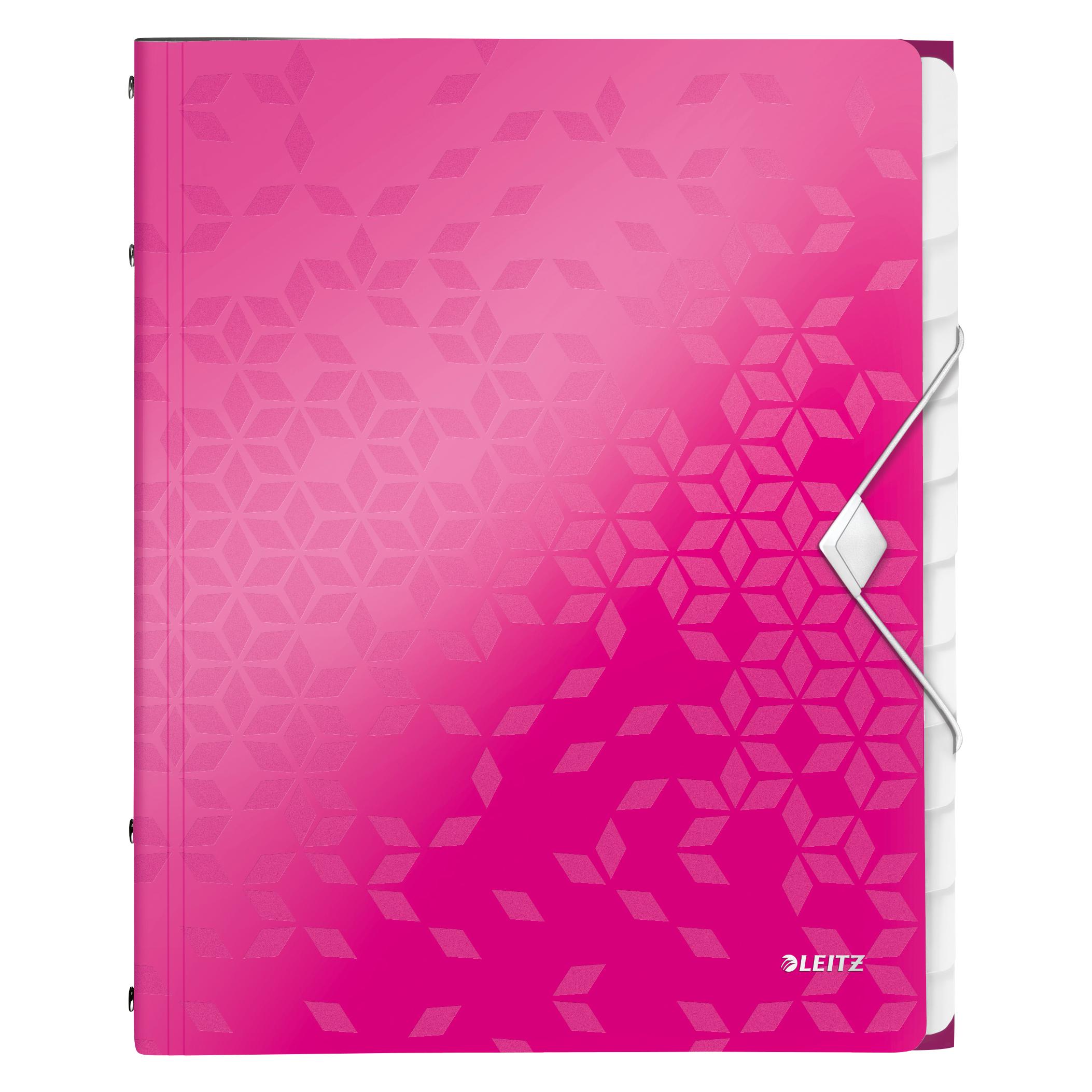 Leitz WOW - Ordner mit Abteilungen (A4, 1x) (46340023)