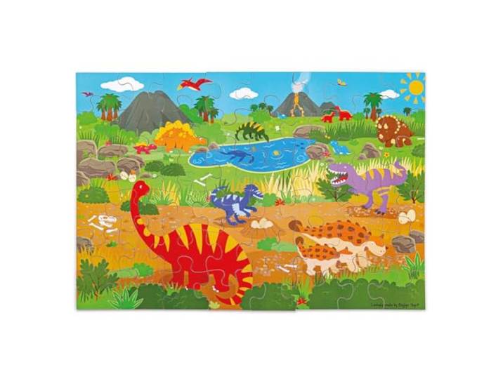 Bigjigs Toys Dawn of the Dinosaur Floor Puzzle