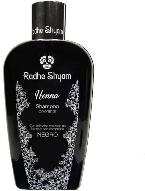Radhe Shyam Champô Colorante Negro Henna 250 ml