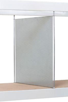 Vertikaler Stahlblechtrenner, H 500 x T 600 mm