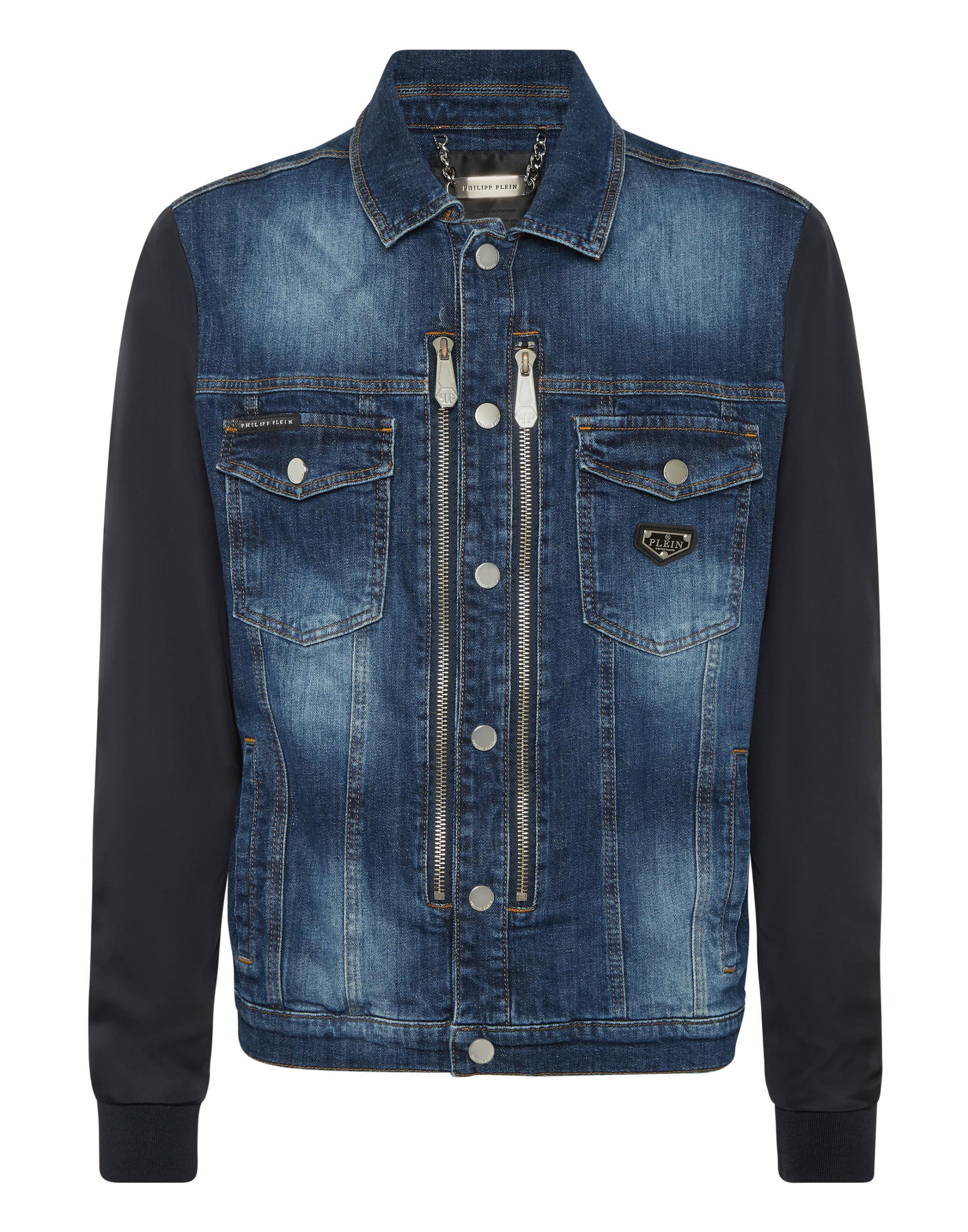 Denim-Jacke College