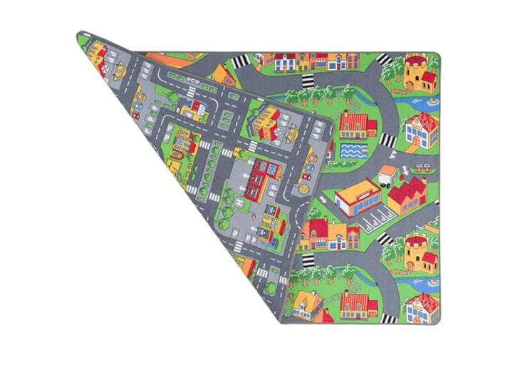 Pergamon Straßenteppich Beidseitig Kinder Spielteppiche für Kinderzimmer und Spielzimmer