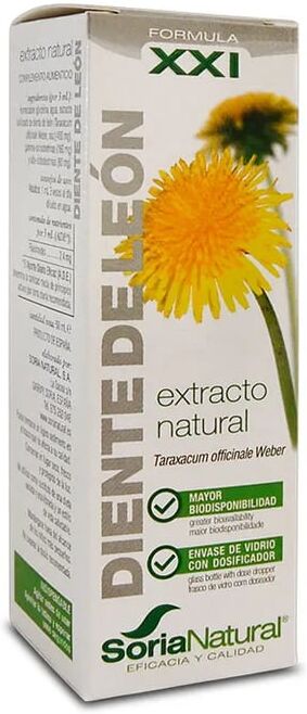 Soria Natural EXTRACTO DE DIENTE DE LEÓN XXI 50ml