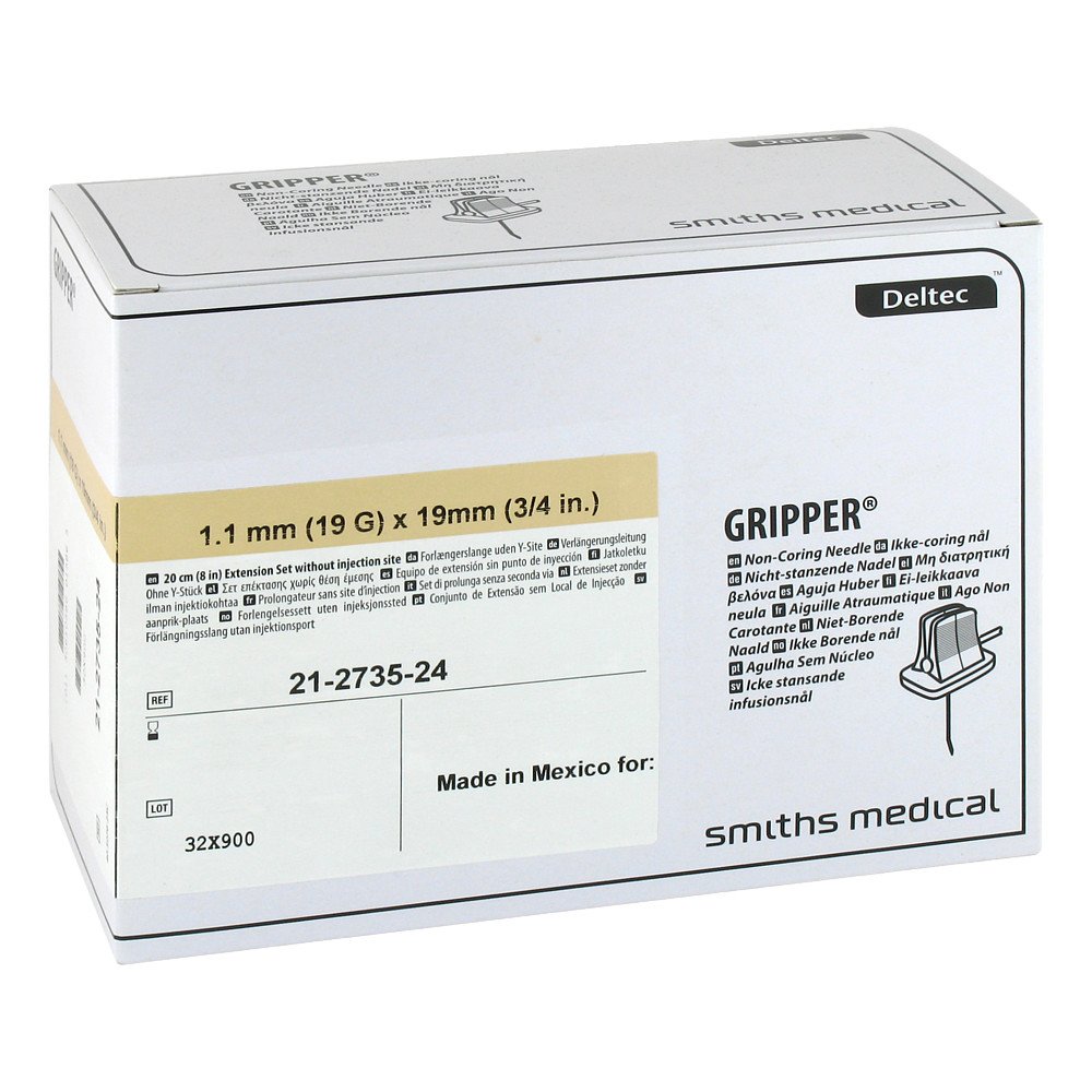 ICU Medical Deutschland GmbH Gripper Punktionsnadeln Totm 19 Gx19 mm 00435749