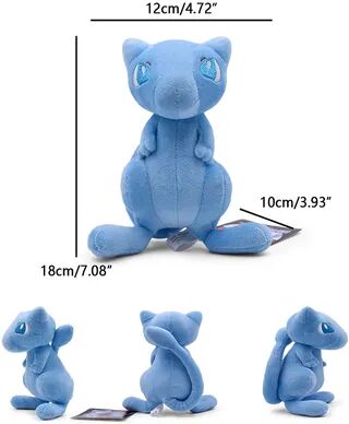 Modern Mode Marketplace Mew Pokemon Plush Soft Plush Toy Cuddly Collectible Plush For Fans c