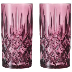 Nachtmann Longdrinkglas Noblesse 2er-Set NOBLESSE - B/H/T ca. 7.70x15.10x7.70
