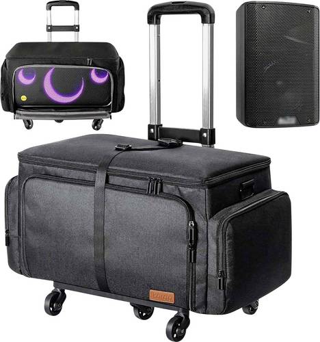 Ikarao Trolley IKARAO-X1-TROL (L x B x H) 29 x 51 x 27cm Schwarz, Silber IKARAO-X1-TROL