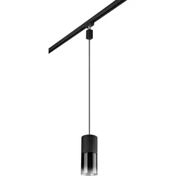 Schienensystem-Hängeleuchte Robin in Grau max. 28 Watt