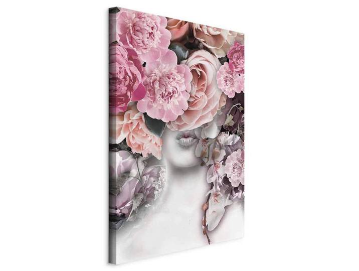 Leinwandbild Give me kiss Weiß Pink B: 60 cm