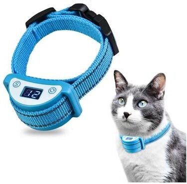 Uplifted Finds Reflective Safety Breakaway Cat Collar blue Reflect
