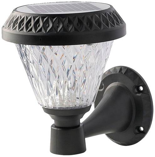 V-TAC 93575 VT-969 Solar-Wandlampe LED 0.80W Schwarz