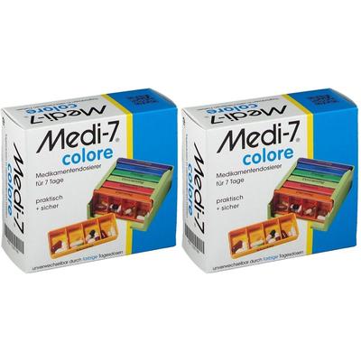 Medi 7 Medikamentendos.f.7 Tage colore 2x 2x1 St