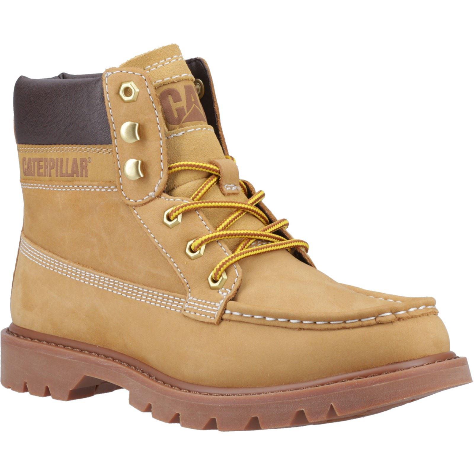 CAT Lifestyle Colorado Mokassin-Leder Herren Honey Reset Stiefeletten