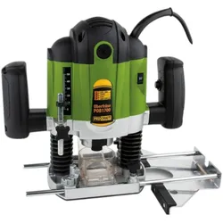 Procraft, Fräse, POB1700 Oberfräse 1200 Watt 6 - 8 mm + Zubehör (Oberfräse)