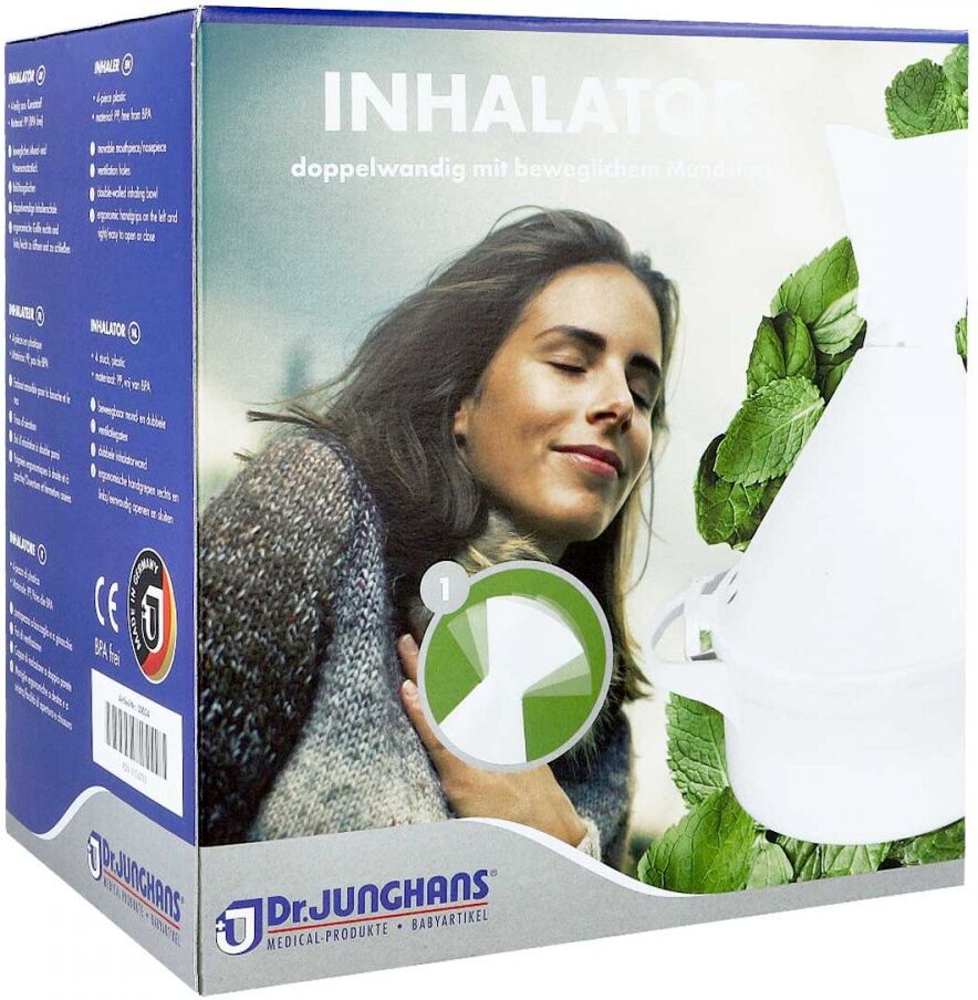 Dr. Junghans Medical GmbH Inhalator Kunststoff doppelwandig bewegl.Mundstück 1stk