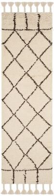 SAFAVIEH Handmade Casablanca Shag Domenica Tribal Wool Rug