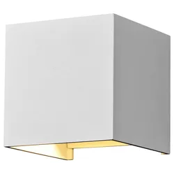 Außenwandleuchte Fulton Weiß max. 6 Watt Wandlampe