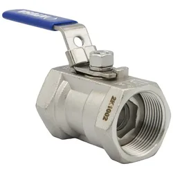 Edelstahl Kugelhahn 1 1/4 Zoll DN32 1-tlg Absperrhahn Kugelventil Absperrventil