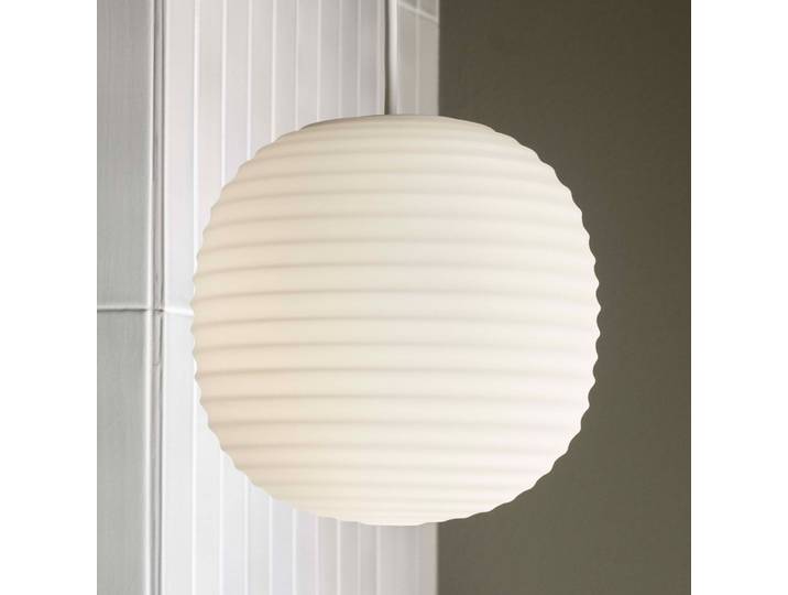 Lantern Pendelleuchte Small - New Works Lantern Small - Wohnzimmer - Design - Glas - Kugel