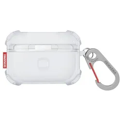 Skinarma case Mecha AirPods Pro 2 frost (Kopfhörer Hülle), Kopfhörertasche + Schutzhülle, Weiss