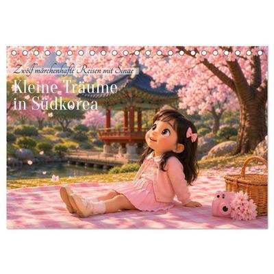 Kleine Träume in Korea (Tischkalender 2027 DIN A5 quer), CALVENDO Monatskalender