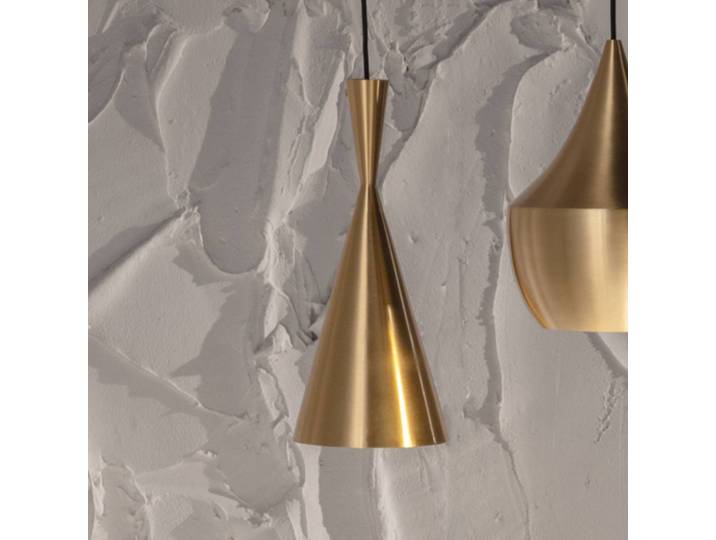 Tom Dixon Hängeleuchte Beat, dimmbar, messing / gold, für Wohn- / Esszimmer, Messing, Design