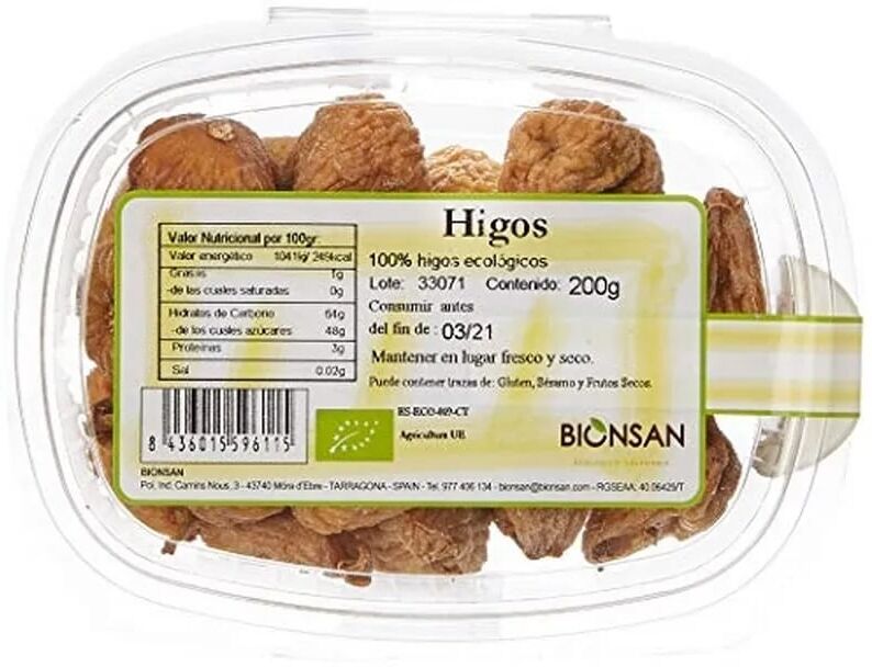 Bionsan Figos Embalagem Eco 200g