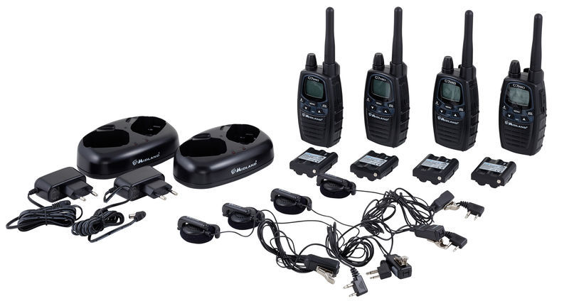 Midland G7 Pro Case Set 4 MKII nero