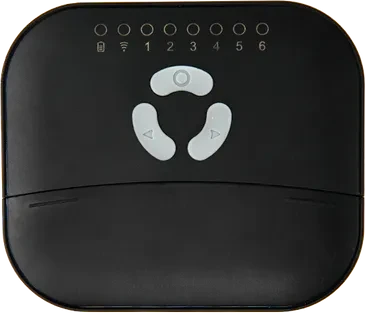 Shelly FrankEver Sprinkler Controller FK06X (schwarz, WLAN, Bluetooth)