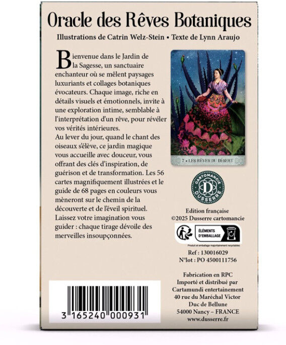 Oracle des Rêves Botaniques - Cartomancie Dusserre