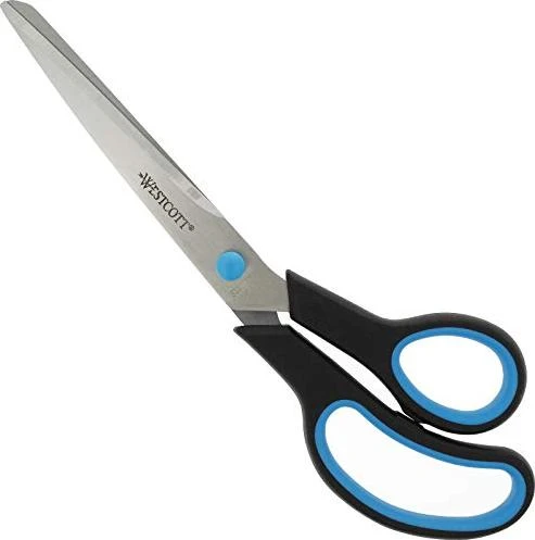 WESTCOTT Schere Easy Grip schwarz-blau 25,0 cm