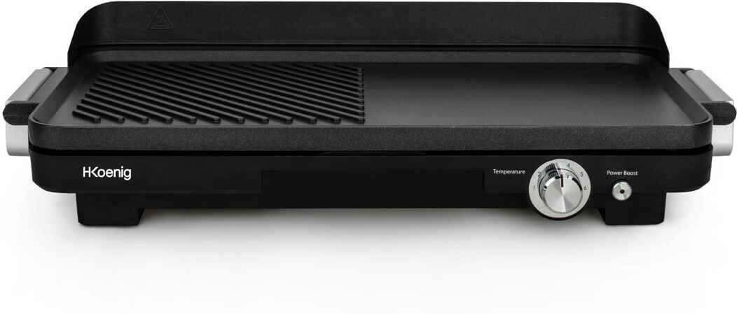 H. Koenig 2-in-1 table grill GRX330 Black