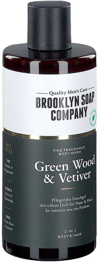 Brooklyn Soap Company Duschgel Green Wood & Vetiver 300ml