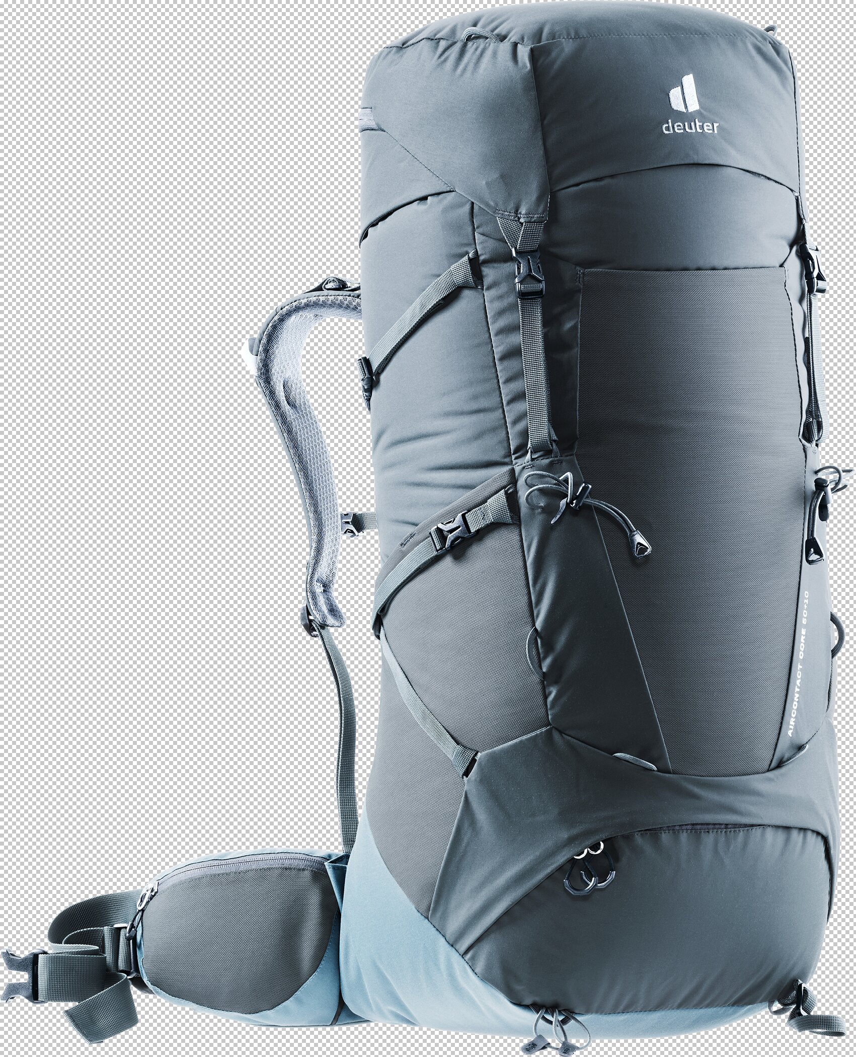 Deuter Aircontact Core 50+10 Velikost: Einheitsgröße / Barva: Graphit-Schiefer