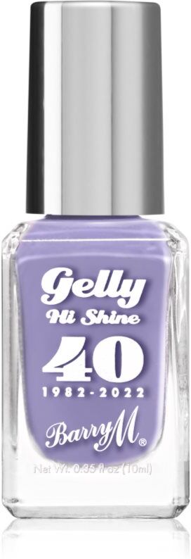 Barry M Gelly Hi Shine "40" 1982 - 2022 nail polish shade Party Ring 10 ml