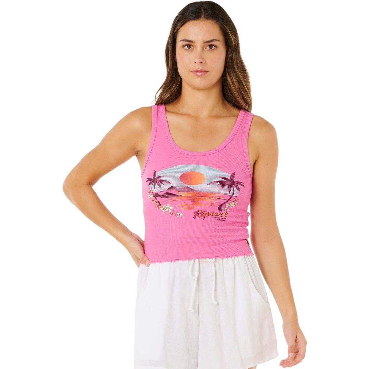 RipCurl Hotel Malibu Tank super pink (4007) XS 0M0WTE-4007-XS