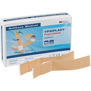 Holthaus Pflaster Ypsiplast, 100 Strips, elastisch, 12 x 3cm