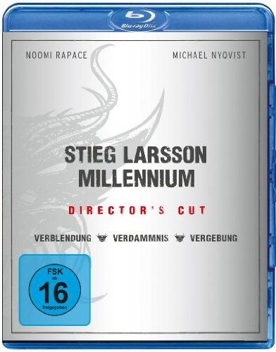 Noomi Rapace - Stieg Larsson - Millennium Box [Blu-ray] [Director's Cut] - Preis vom 17.10.2026 19:25:27 h