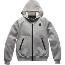 Blauer Easy Man wasserdichter Motorrad Zip Hoodie