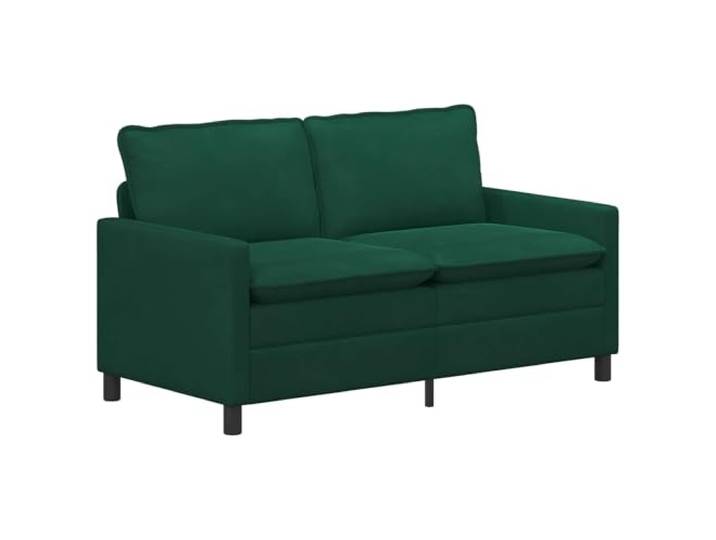 Makastle Sofa Couch Dunkelgrün 156 x 81 x 87,5 cm Samt