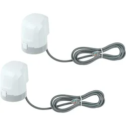Homematic IP Smart Home 153309A0, Stellantrieb motorisch, 2 Stück, Thermostat, Weiss