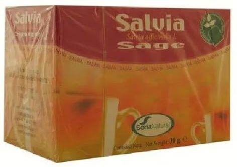 Soria Natural Sálvia Infusão 20 Infusões