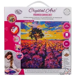Craft Buddy Leinwandbild Lavendelfeld 30x30 cm