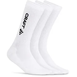 3er Pack CRAFT Progress Indoor Socken 900000 - white 46-48