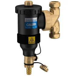 Caleffi DIRTMAG Schlammabscheider Ø 22 mm, mit Magnet, aus Technopolymer